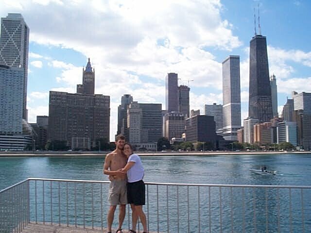 kathryn - martin in chicago Out on the touristy Navy Pier after biking along the downtown Chicago waterfront and exploring Art Institute of Chicago Museum (pretty spectacular) and the top...
