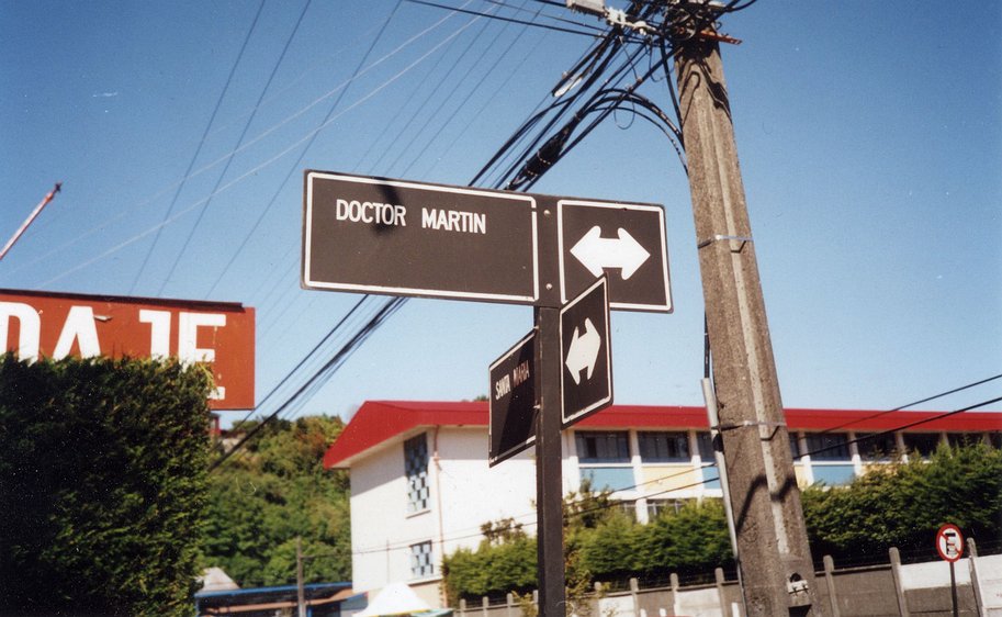 doc martin street Hey! It's Martin's street somewhere down in Argentina or Chile.
