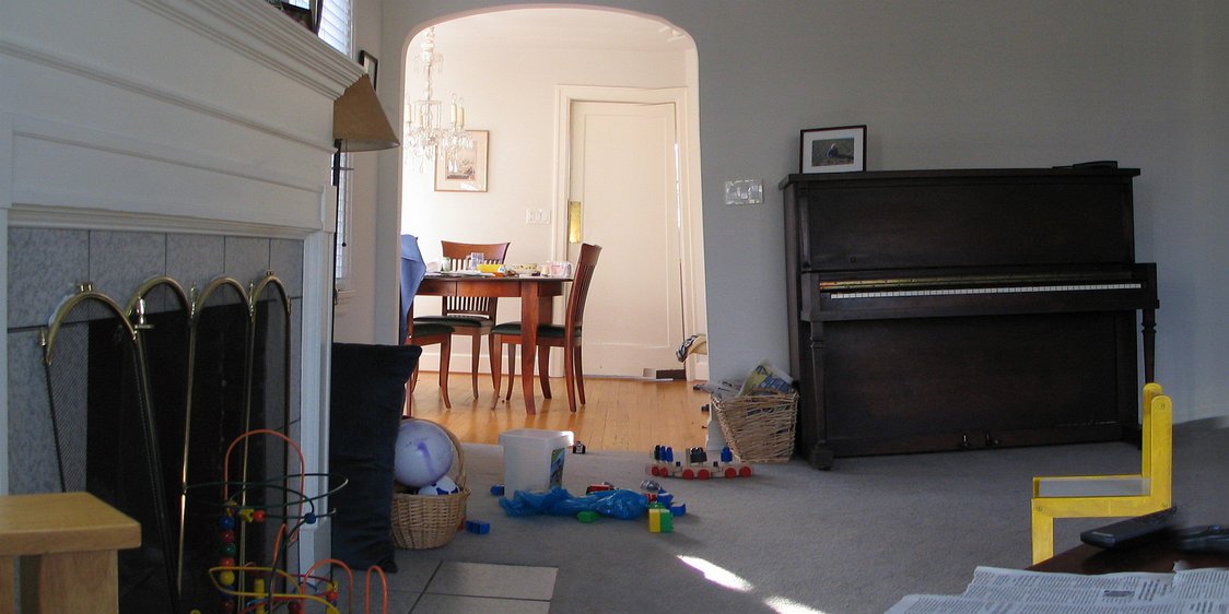 living-room-panorama Living room, aka our disaster area, panorama photo experiment.